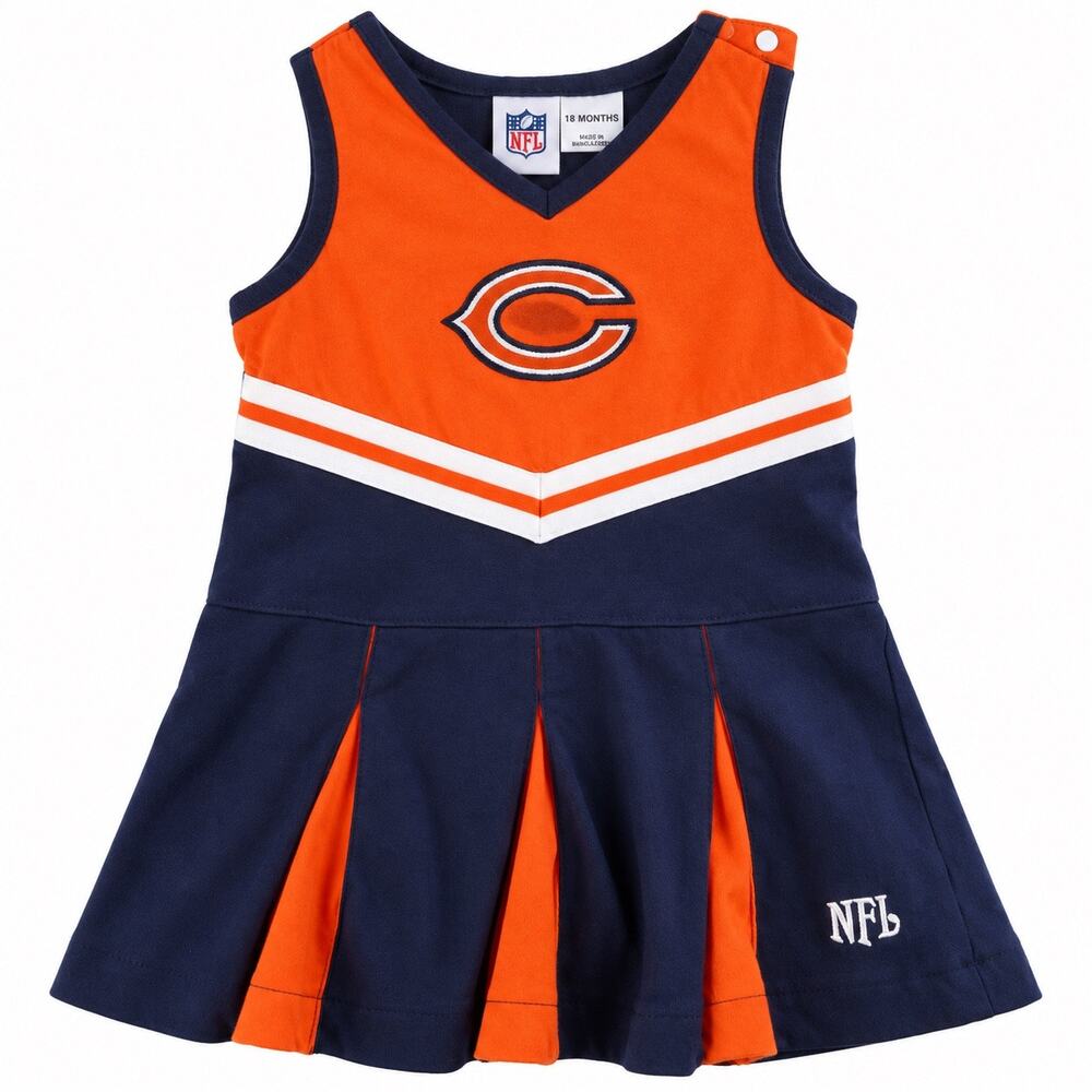 NFL Chicago Bears Cheer Dress 18M Spirit cheerleader fan costume